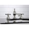 Kingston Brass KC7066AX Vintage 8" Widespread Bathroom Faucet, Polished Nickel KC7066AX - alternate 6